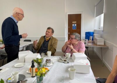 Coffee Morning - Aileen, Ian and Nigel