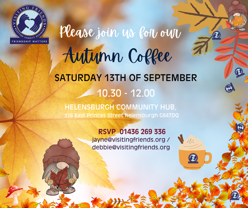 Autumn Coffee Morning 13th Sept 2025